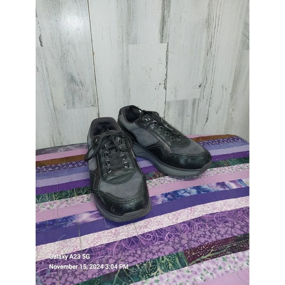 Joya Tina II Dark Grey Leather Comfort Shoes Womens sz EUR 39 / US 8 / UK 5.5